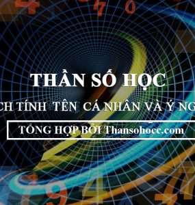 Cách tính thần số học theo tên