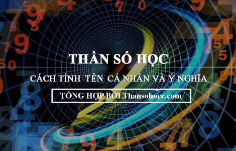 Cách tính thần số học theo tên