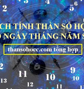 Cách tính thần số học theo ngày tháng năm sinh