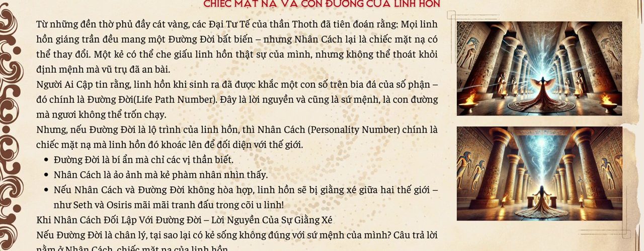 Linh Hồn và Mặt Nạ: Khi Nhân Các h Đối Lập Với Đường Đời, Điều Gì Xảy Ra?