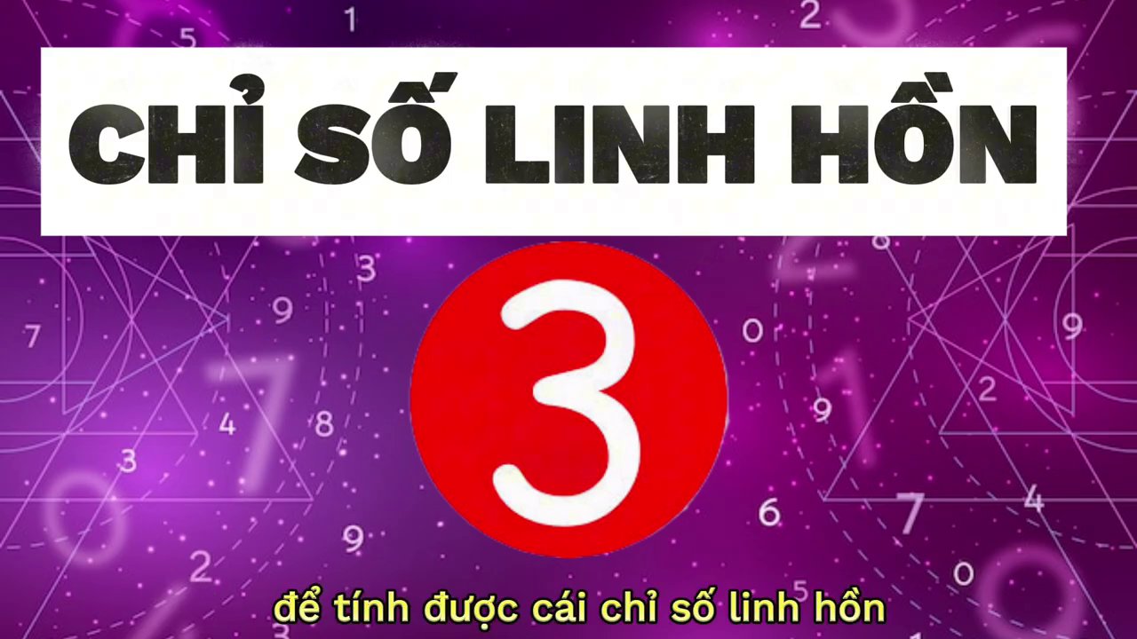 Bảng quy đổi các nguyên âm thành con số trong thần số học.