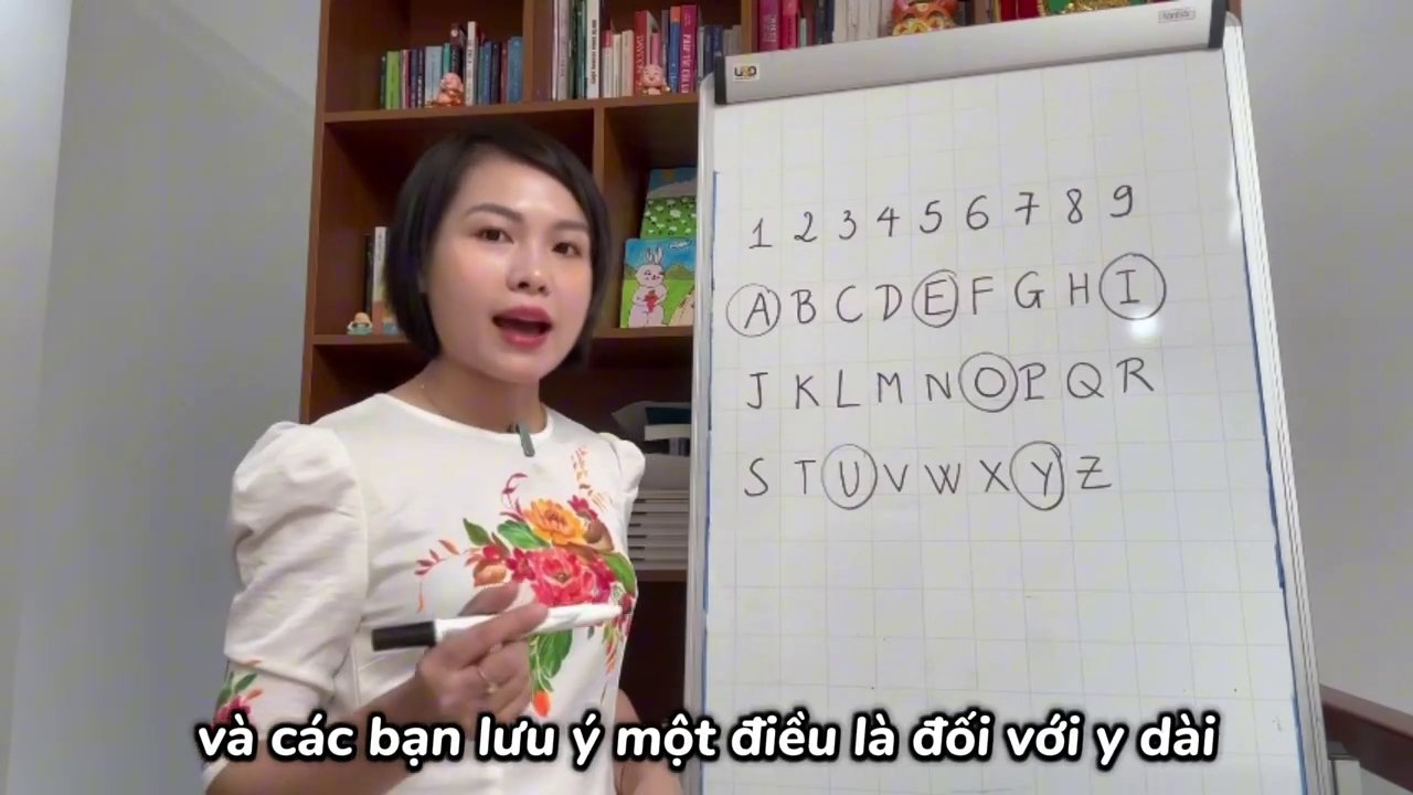 Ví dụ minh họa cách xác định nguyên âm trong tên Nguyễn Thị Lan.